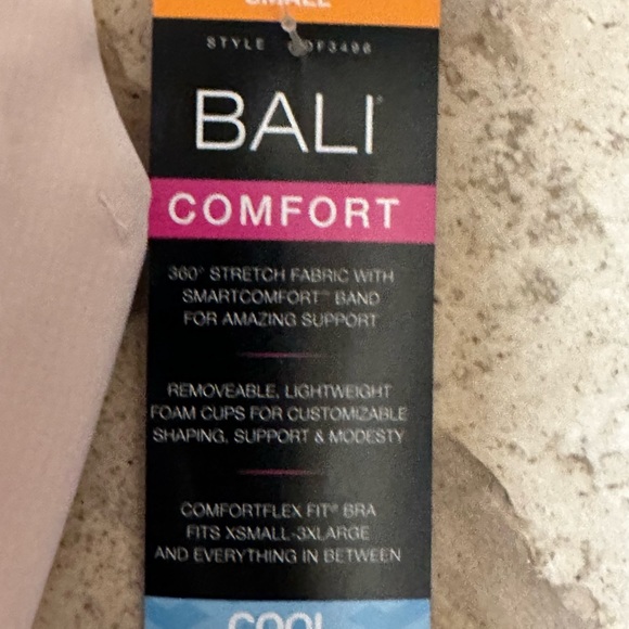 Bali Cool Comfort Bralette Lot of 2 - Picture 3 of 8
